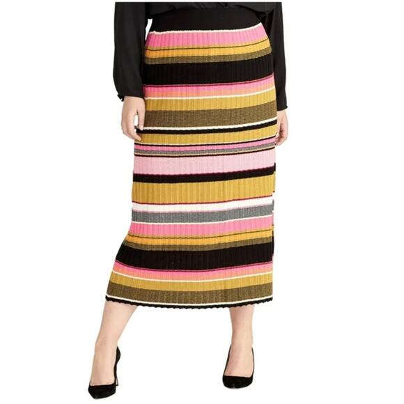 Rachel Roy Womens Sweater Maxi Skirt Multicoloured Size XXL - Picture 4 of 9